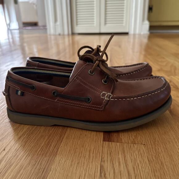 Marks & Spencer Autograph Men\'s Brown Leather Oxford Shoes Size 10.5 Lace Ups BP main image 13